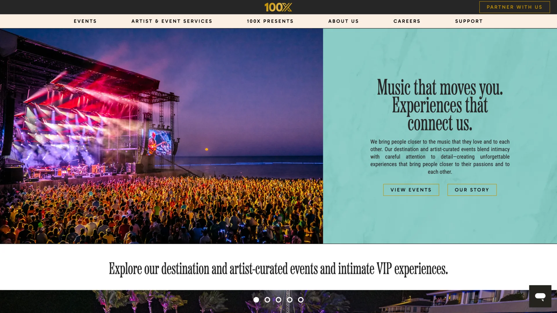 100x Hospitality - Music Events & VIP Experiences